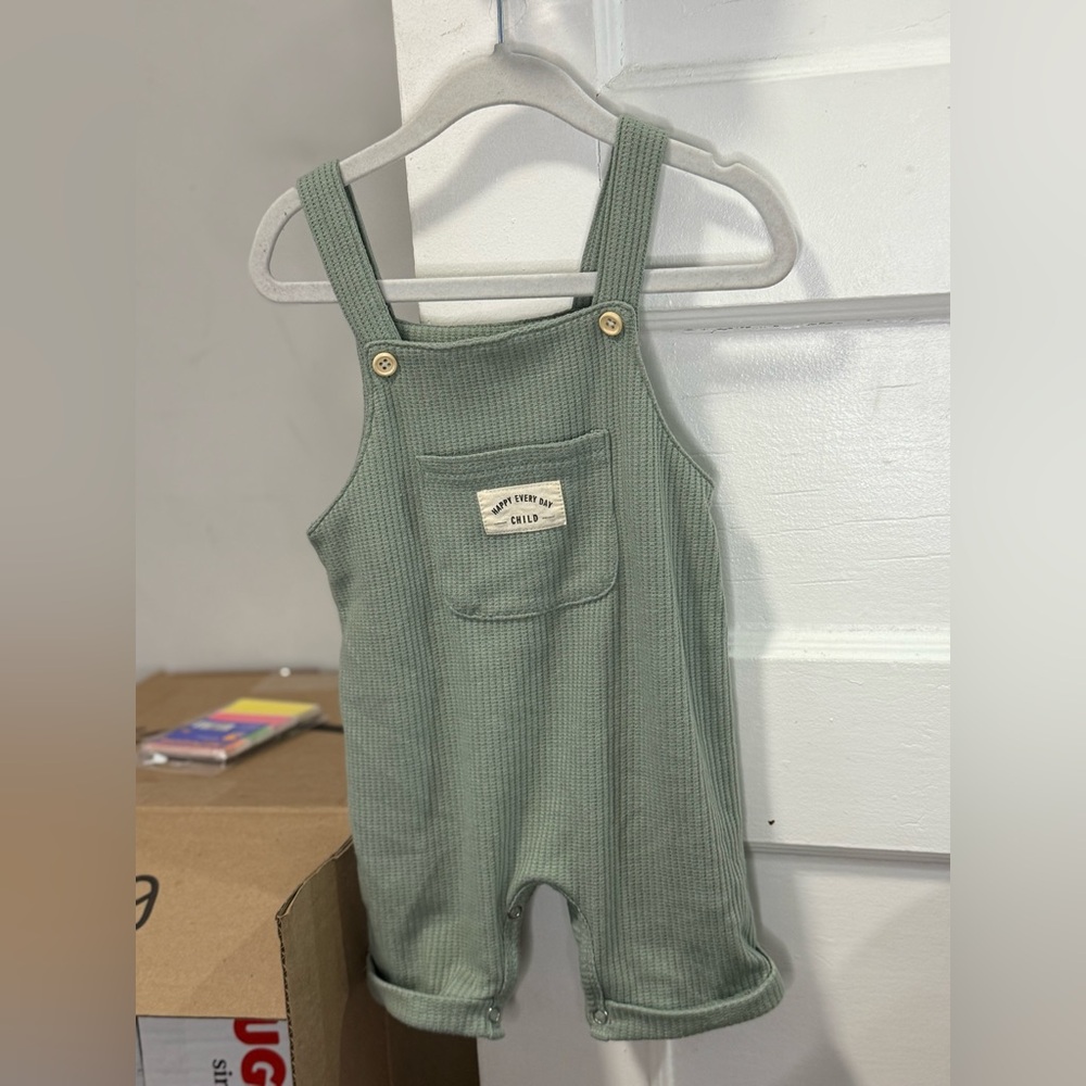 Green Kids Overalls